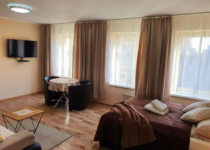 شقة Aparthouse City Center - 5 Min Rynek & Pkp - Self Check-In 24H *